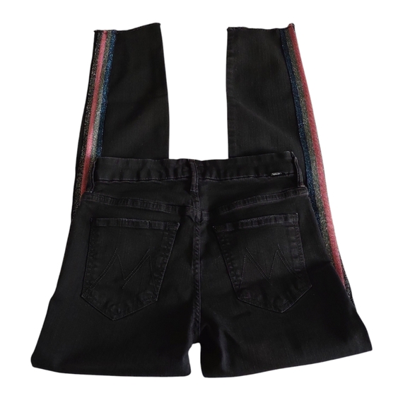 Mother Size 26 Glitter Jeans - Picture 4 of 16